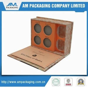 dongguan wholesale classic cardboard empty makeup palettes cosmetic packaging