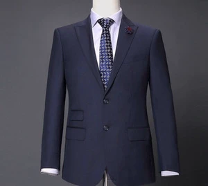 Double breasted wool suit, made to measure cashmere overcoat
