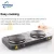 Double Cast Iron Cooktop Electrical Double Hot Plate Table Top Hob 110V With Thermal Link For Safety
