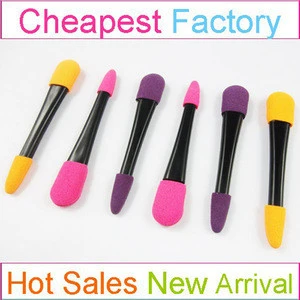 Double sided eye shadow applicator quality eyeliner applicator colorful