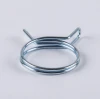 Double wire spring clips for silicone hose pipe air fuel band tube clamp