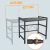 Import Easy to install multi-purpose bathroom kitchen 2-layer metal steel storage rack shelf from China