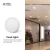Import Easy to Install Ultra Slim Round Recesse Mounted LED Panel Lights from 