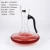 Import Eco-friendly high quality 900ml handmade crystal transparent wine decanter from China