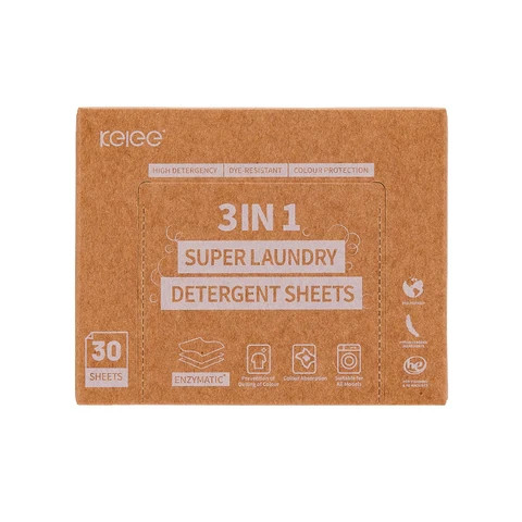 Eco Friendly Laundry Detergent Sheets Natural Laundry Sheet Plant Extract Laundry Detergent Sheets