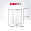 ECOBOX Plastic Airtight Candy Storage Bins Boxes Candy Scoop Bins For Shop