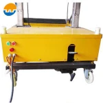 Economic lowest investment decoration wall plaster rendering machine