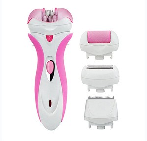 Electric Female Epilator 4 in 1 Lady Shaver Machine Rechargeable Hair Removal Women&#39;s Personal Care Razor with EU/US Plug