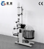 Electric Lift Rotary Evaporator 50L with Dual Receiving Flask
