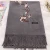 Import Embroidery flowers Winter Scarf Double Sides Cashmere women Scarf And Shawls from China