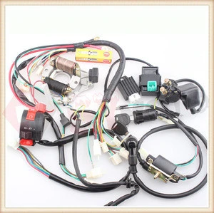 Engine wire ignition cable kill switch CDI electric wire ATV Electrical system kit