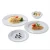 Import engraved porcelain plate for dinning room from China