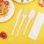 Import Environmentally Friendly Biodegradable Disposable Fork Disposable Cutlery from China