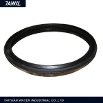 Epdm/Silicone Material Rubber Pipe Flange Gasket