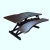 Import Ergonomic Height Adjustable Sit Stand Riser Standing Computer Laptop Desk Converter from China