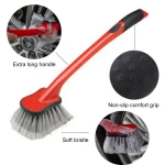 ESD Soft Bristle Car Wash Brush With Long Handle