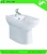 Import european hot sale bathroom suite two-piece tilet , basin with pedestal , bidet from China