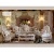 Import European Style Royal Wooden Classic Home Furniture Couches Sofa Set Luxury Leather Living Room Sofa from China