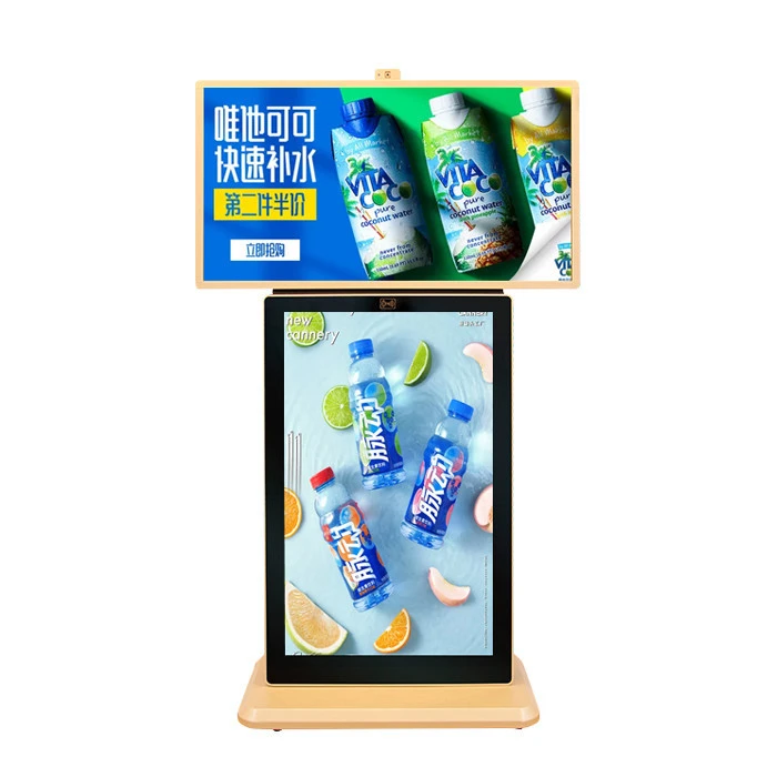 Exhibition Center 43&quot; and 55&quot; Camera Inbuilt Computer System Touch Screen LCD Advertising Kiosk with Wifi