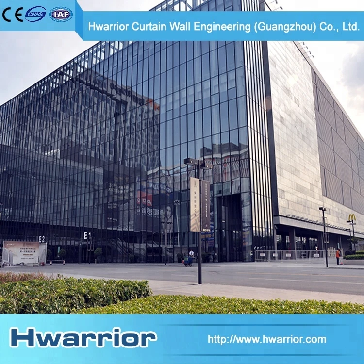 Exposed frame types of aluminum composite panel curtain walls glass facade