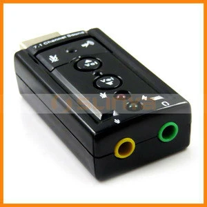 Extenal USB 7.1 Creative USB Sound Card Hi-fi Sound Micphone and Speaker Card