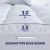 Import Extra Thick Mattress Topper 2.5inch Twin Size, Cooling Bed Topper Plush Microfiber Filled, Pillow Top Mattress Pad Cover with 4 from China