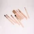 Import Eyeshadow wood handle blending eye makeup 12 brush sets from China