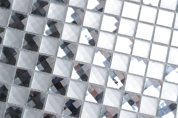 F2X-1-1 mosaic glass tile/mirror glass mosaic tile/beveled glass mirror mosaic tile