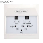 Facial ultrasonic skin scrubber and oxygen machine for beauty whitening facial machine