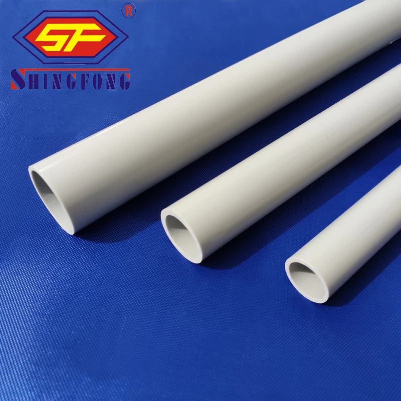 Factory custom PVC tubes rectangular PVC Pipes PVC Covered Flexible Conduit