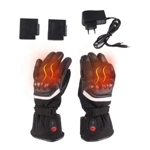 Factory customized cheap excellent quality motorcycle battery heated gloves