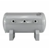 Factory direct sale custom-made aluminum steel air tanks high quality 24 liter  horizontal type air compressor tank wholesale