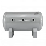Factory direct sale custom-made aluminum steel air tanks high quality 24 liter  horizontal type air compressor tank wholesale