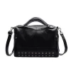 Factory Direct Sales Fashion PU Womens Bag Simple Wild Handbags Single Shoulder Messenger Bag