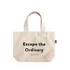Factory High Quality Custom Printed Label Organic Cotton Canvas Tote Bag with Custom Printed Logo