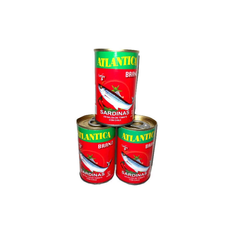 Factory made good taste canned sardine in tomato sauce and with chili canned fish and canned mackerelwith lower price