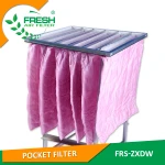 factory price aluminum frame pre air filter bag