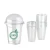 Import Factory Price Compostable Transparent Cups Biodegradable Plastic PLA Cups Custom Logo from China