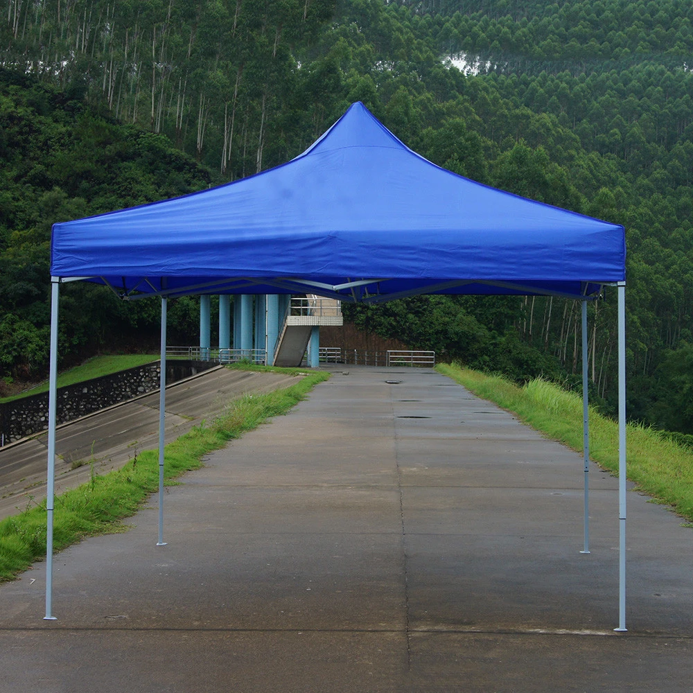 Factory price of 3x3m Blue Oxford cloth folding trade show tent advertising tent