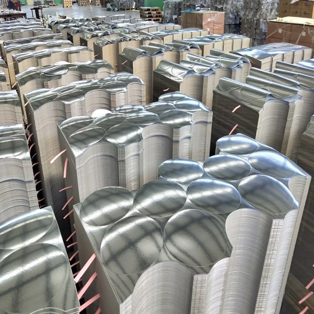 Factory price wholesale aluminum foil container paper board lids