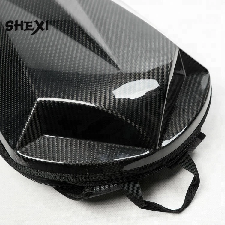 factory sale  fashionable practical carbon fiber Motorcycle backpack Bag