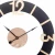 Import Factory Simple Round Luminous Amazon Living Room Silent Creative Wall Clock Customization Wooden Wall Clock from China