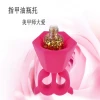 Factory stock wholesale green nali tool wearable silicone nail polish bottle holder