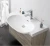 Import Factory Wholesale Bathroom Basin Sink Solid Surface Freestanding Pedestal Hand Wash Basin from China