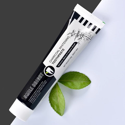 Factory Wholesale Cheap Natural Charcoal Toothpaste Price Organic Black Bamboo Charcoal Toothpaste Private Label