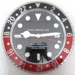 Factory wholesale decorative wall clock luxury wrist watch wall clock