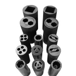 Factory wholesale graphite die mold for continuous casting metal rods crucibles