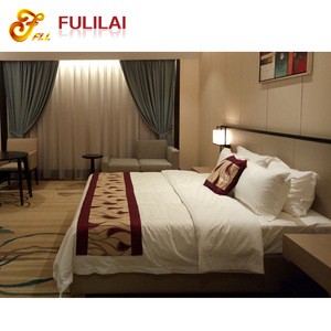 Factory wholesale modern luxury bedroom furniture set 5 star hotel