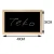 Import Factory wholesale restaurant magnet wooden school blackboard double sided wooden frame chalkboard from China