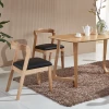 Factory wholesale Solid wood Home dining set furniture wood dining tables with ashwood EC001